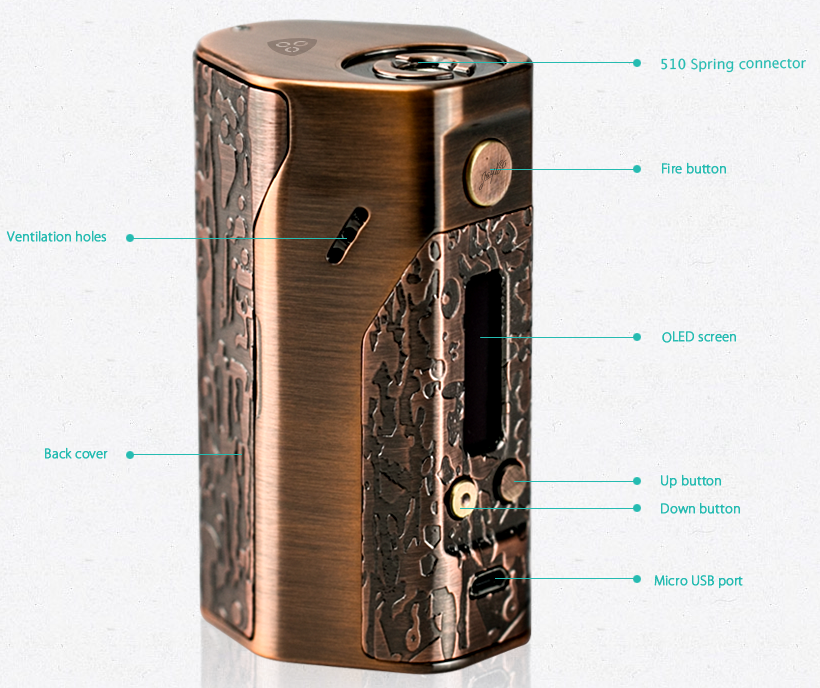 WISMEC Reuleaux DNA 250W Kit WISMEC Reuleaux DNA 250W Kit