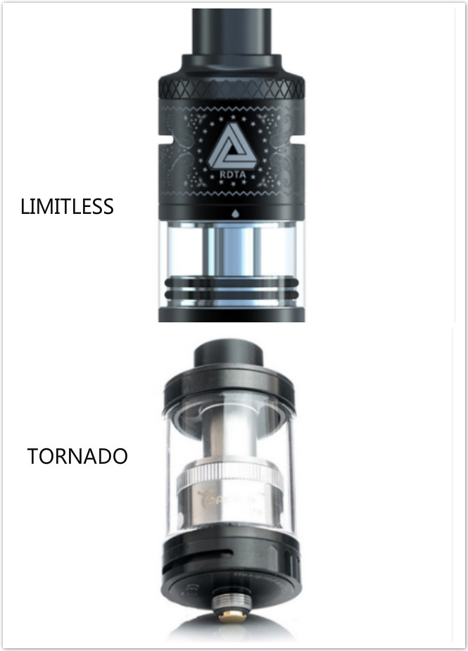 Ijoy Limitless And Ijoy Tornado Ijoy Limitless And Ijoy Tornado