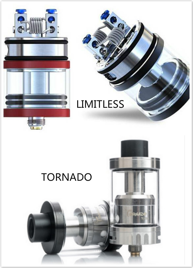 Ijoy Limitless And Ijoy Tornado Ijoy Limitless And Ijoy Tornado