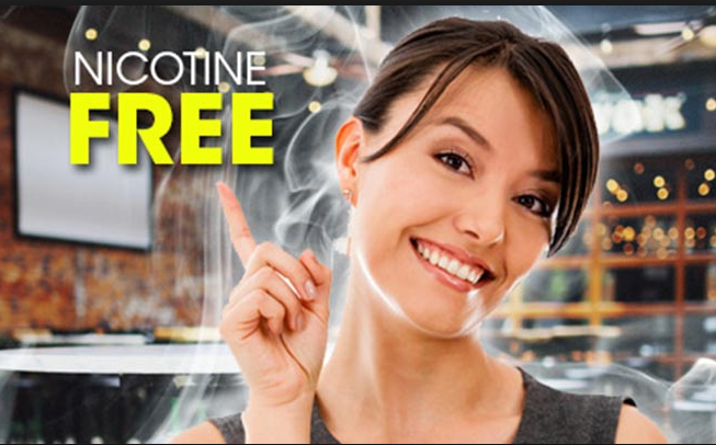 Nicotine-free e-cigarette Nicotine-free e-cigarette