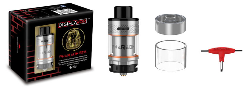 DIGIFLAVOR Pharaoh RTA Atomizer DIGIFLAVOR Pharaoh RTA Atomizer
